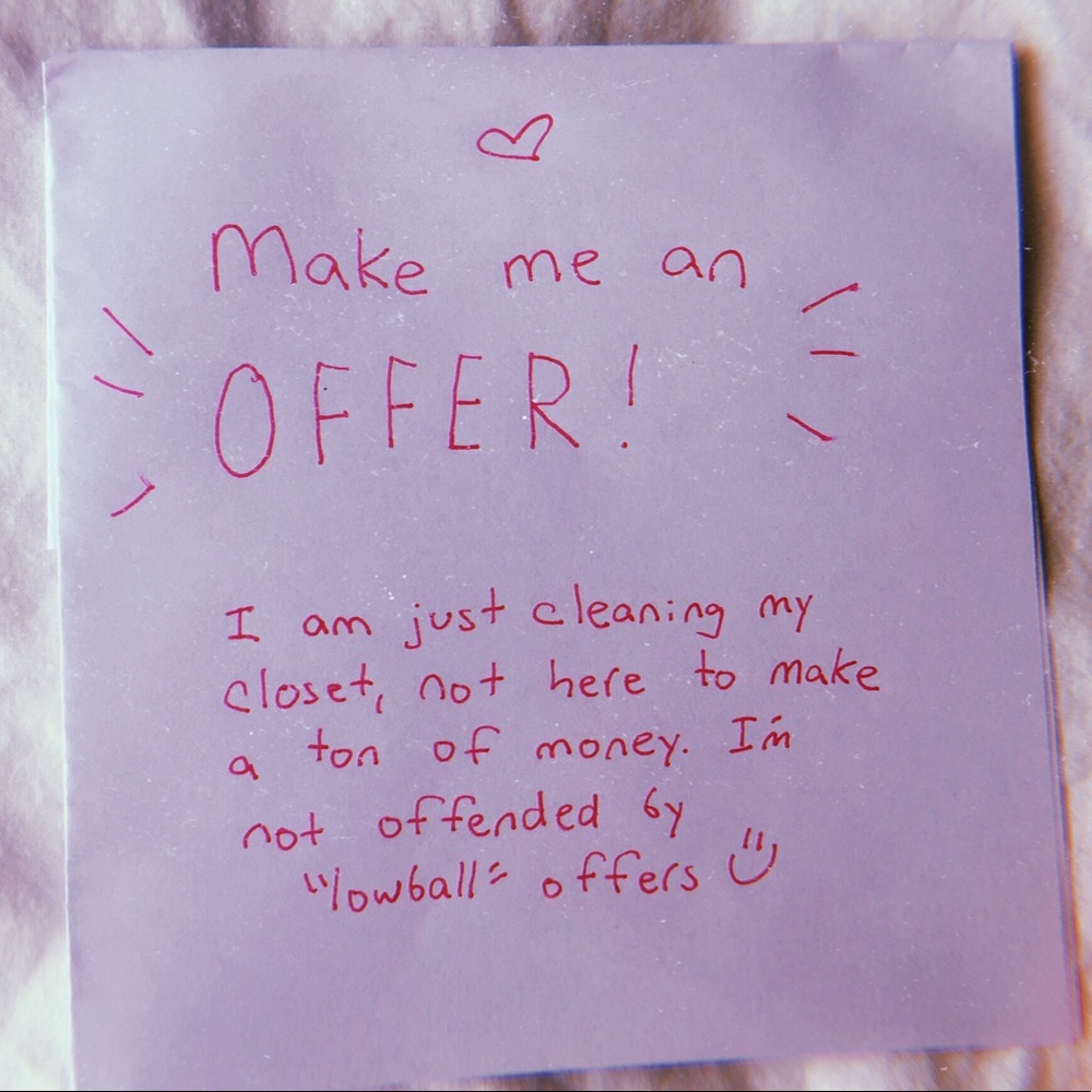 Make me an offer!!